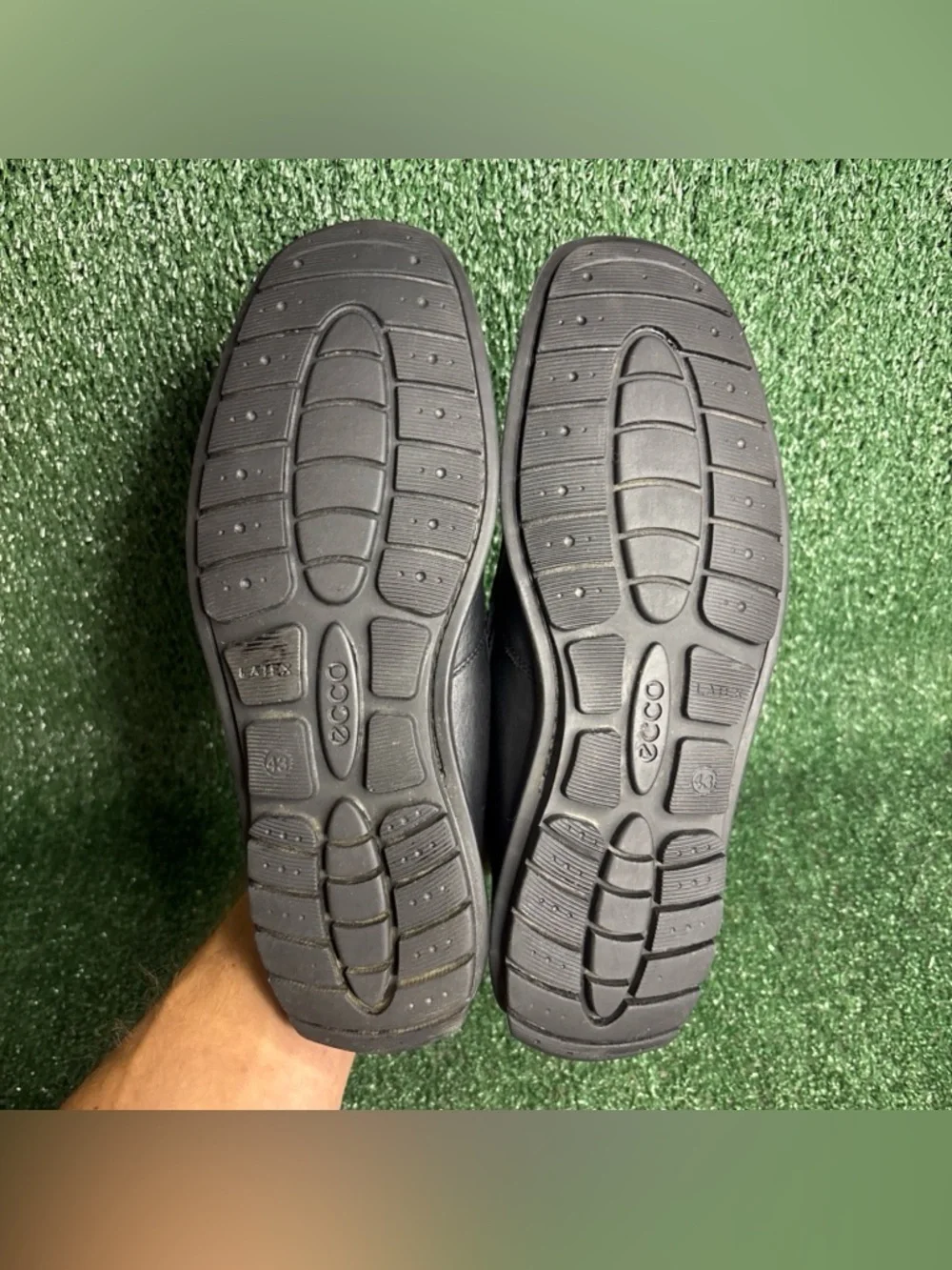 ECCO Leather Classic Moc Slip on Driving Loafer Size US 9 / 9.5 EU 43‎